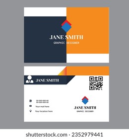 Creative business card using adobe illustrator.