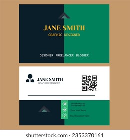 Creative business card using adobe illustrator..