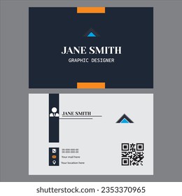 Creative business card using adobe illustrator..