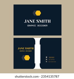 Creative business card using adobe illustrator...