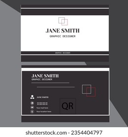 Creative business card using adobe illustrator..