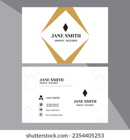 Creative business card using adobe illustrator..