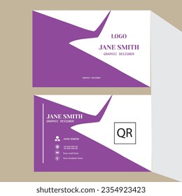 Creative business card using adobe illustrator..