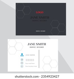 Creative business card using adobe illustrator..