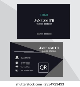 Creative business card using adobe illustrator..