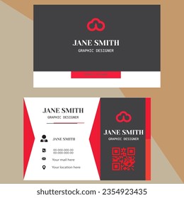 Creative business card using adobe illustrator..