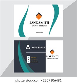 creative business card using adobe illustrator.