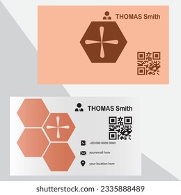 Creative business card using illustrator.