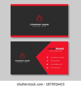 diseño de vectores de tarjetas de visita creativa