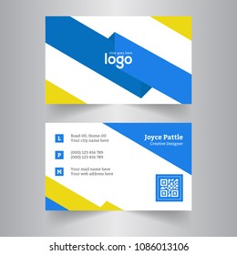 Creative business card.Creative and Clean Business Card Template. Modern business card design vector. 