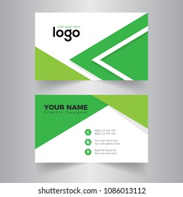 Creative business card.Creative and Clean Business Card Template. Modern business card design vector. 