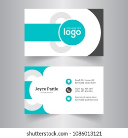 Creative business card.Creative and Clean Business Card Template. Modern business card design vector. 