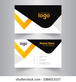Creative business card.Creative and Clean Business Card Template. Modern business card design vector. 