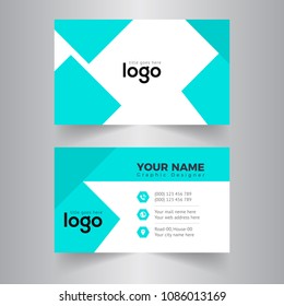 Creative business card.Creative and Clean Business Card Template. Modern business card design vector. 