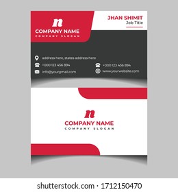 Creative business cards with color variation Vector