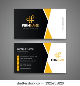 Creative Business Cards Templates. Vector illustration.