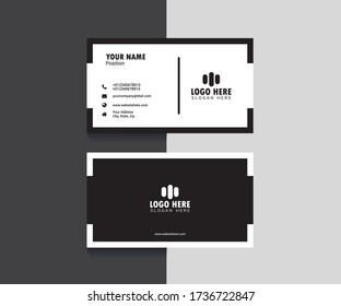 Plantilla de tarjeta de visita/tarjeta de visita creativa, vector