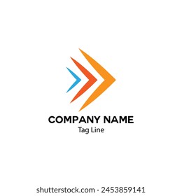 creative business company colorful logo design