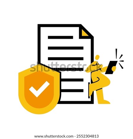 Creative business concept illustration for internet business, e-commerce, social media, online communication, management, digital marketing and web design. Vector illustration.