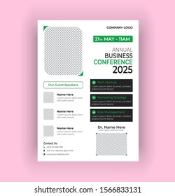 Creative Business Conference Flyer Template