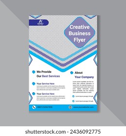 Creative Business ,Corporate Flyer Template Design, corporate, a4, business, vector, company, template, background, flyer, marketing agency, new, new design, square post, business marketing, dh3455
