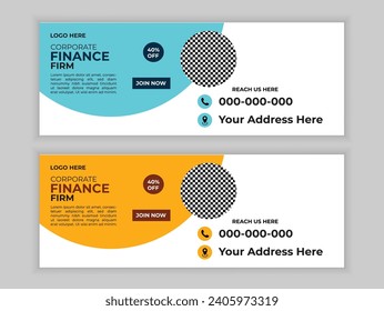 Creative Business Facebook Cover Design Template