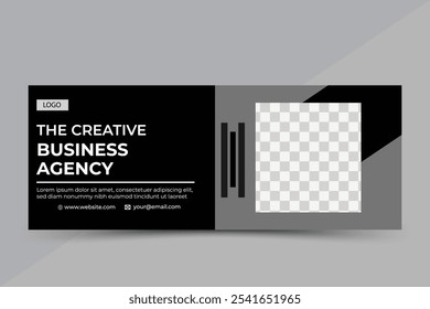 Creative business facebook cover template