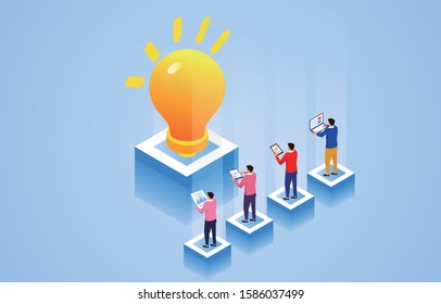Creative business finance digital work