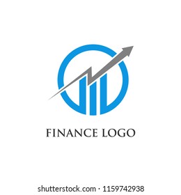 creative business finance logo vector