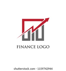 creative business finance logo vector