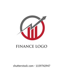 creative business finance logo vector