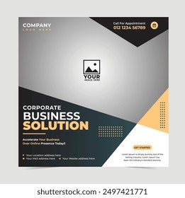 Creative business flyer, Abstract flyer, Brochure design, Cover design, Poster, Marketing agency business flyer design template