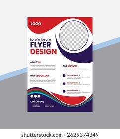 Creative business flyer and corporate design template