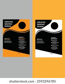 creative business flyer design layout
