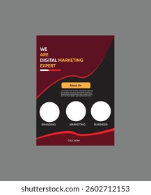 creative business flyer design layout