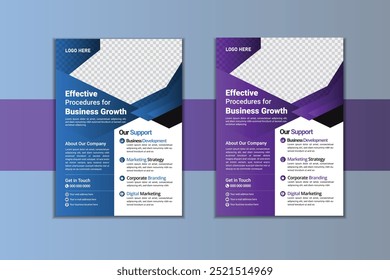 Creative Business Flyer Design, Mode