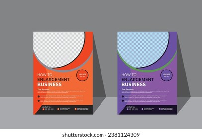 Plantilla de diseño de afiches de carteles de diseño comercial de volante de negocios creativo.