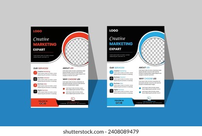 Creative Business Flyer Design teamplate