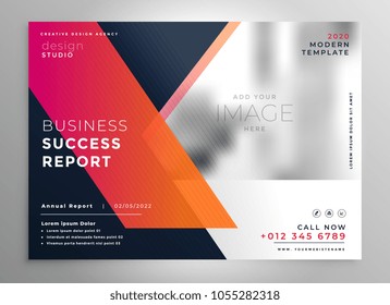 creative business flyer design template