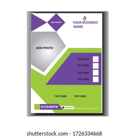 creative business flyer design template