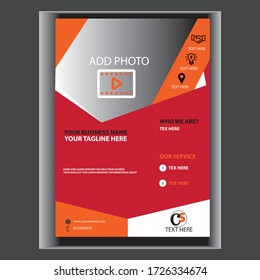 creative business flyer design template