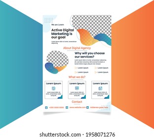 Creative Business Flyer Design Template, Print Ready Business Flyer, Creative Business Flyer