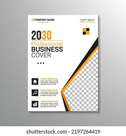 plantilla de diseño de folleto de negocios creativo
