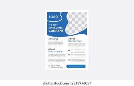 Design-Vorlage für kreative Geschäftsflyer