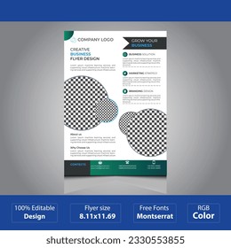 Plantilla de diseño de folleto para empresas creativas