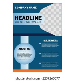 Creative Business Flyer Design Vektor.