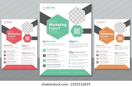 Kreatives Business-Flyer-Design für Ihr Unternehmen