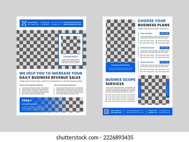 Flyer De Negocios Creativos O Plantillas De Afiches