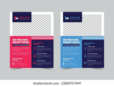 Creative Business Flyer Template | CMYK | US Letter | Print Ready | 0.125 Bleed
