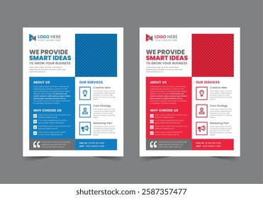 Creative Business Flyer Template | CMYK | US Letter | Print Ready | 0.125 Bleed
